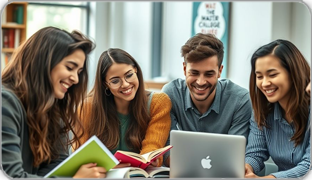 Imagen de estudiantes